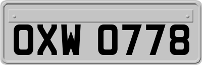 OXW0778