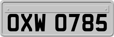 OXW0785