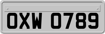 OXW0789