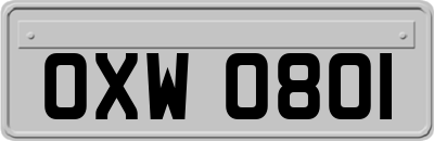 OXW0801