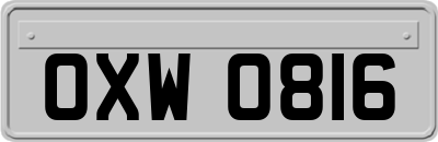 OXW0816