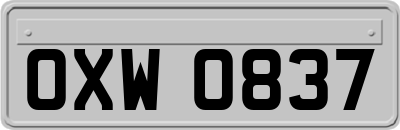 OXW0837