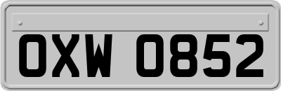 OXW0852