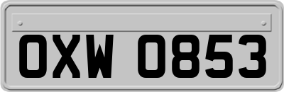 OXW0853