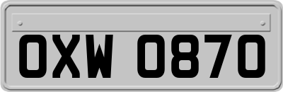 OXW0870