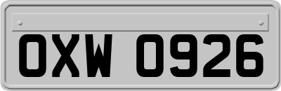OXW0926