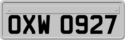 OXW0927