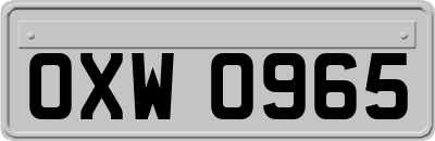 OXW0965