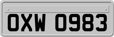OXW0983