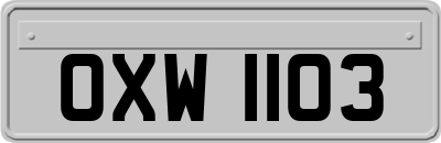 OXW1103