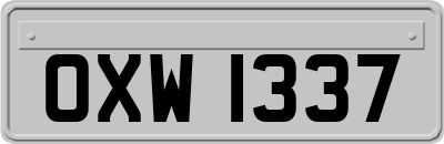 OXW1337