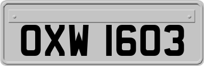 OXW1603