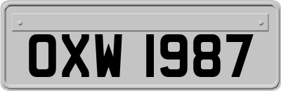 OXW1987