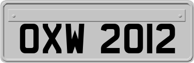 OXW2012