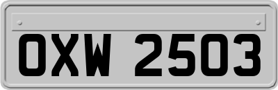 OXW2503