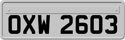 OXW2603