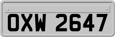 OXW2647
