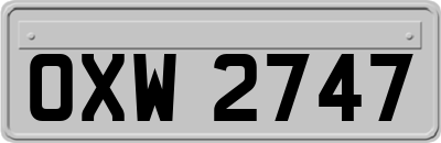 OXW2747