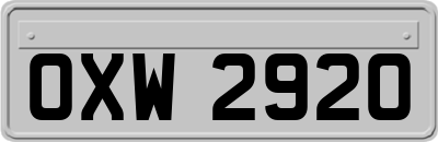 OXW2920