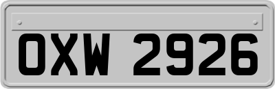 OXW2926