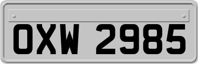 OXW2985