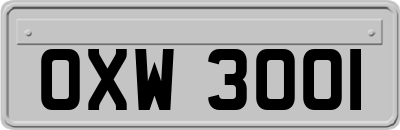 OXW3001