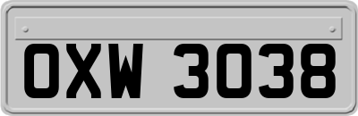OXW3038