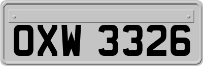 OXW3326