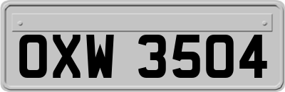 OXW3504