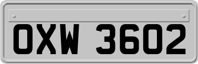 OXW3602