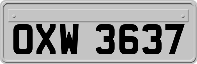 OXW3637