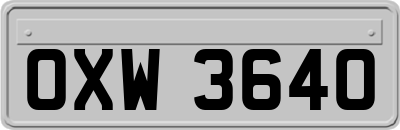 OXW3640