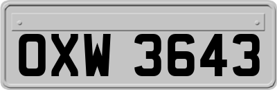 OXW3643