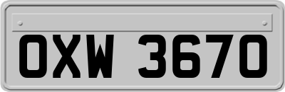 OXW3670
