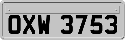 OXW3753