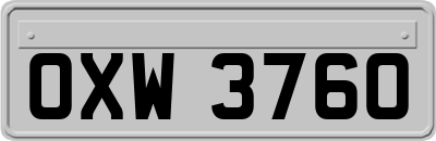 OXW3760
