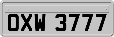 OXW3777