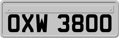 OXW3800