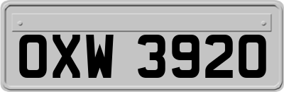 OXW3920