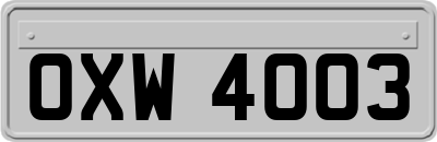 OXW4003