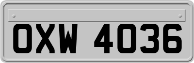 OXW4036