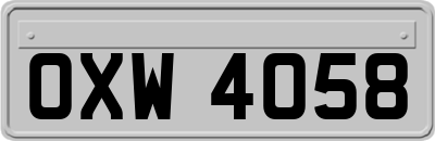 OXW4058