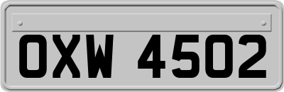 OXW4502