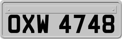 OXW4748
