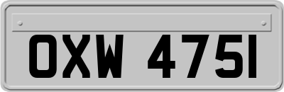 OXW4751