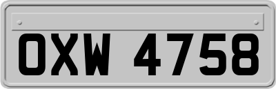 OXW4758