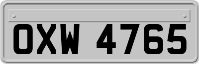 OXW4765