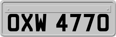 OXW4770