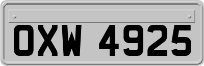 OXW4925