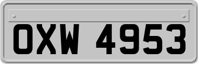 OXW4953